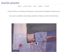 Tablet Screenshot of martinprocter.co.uk